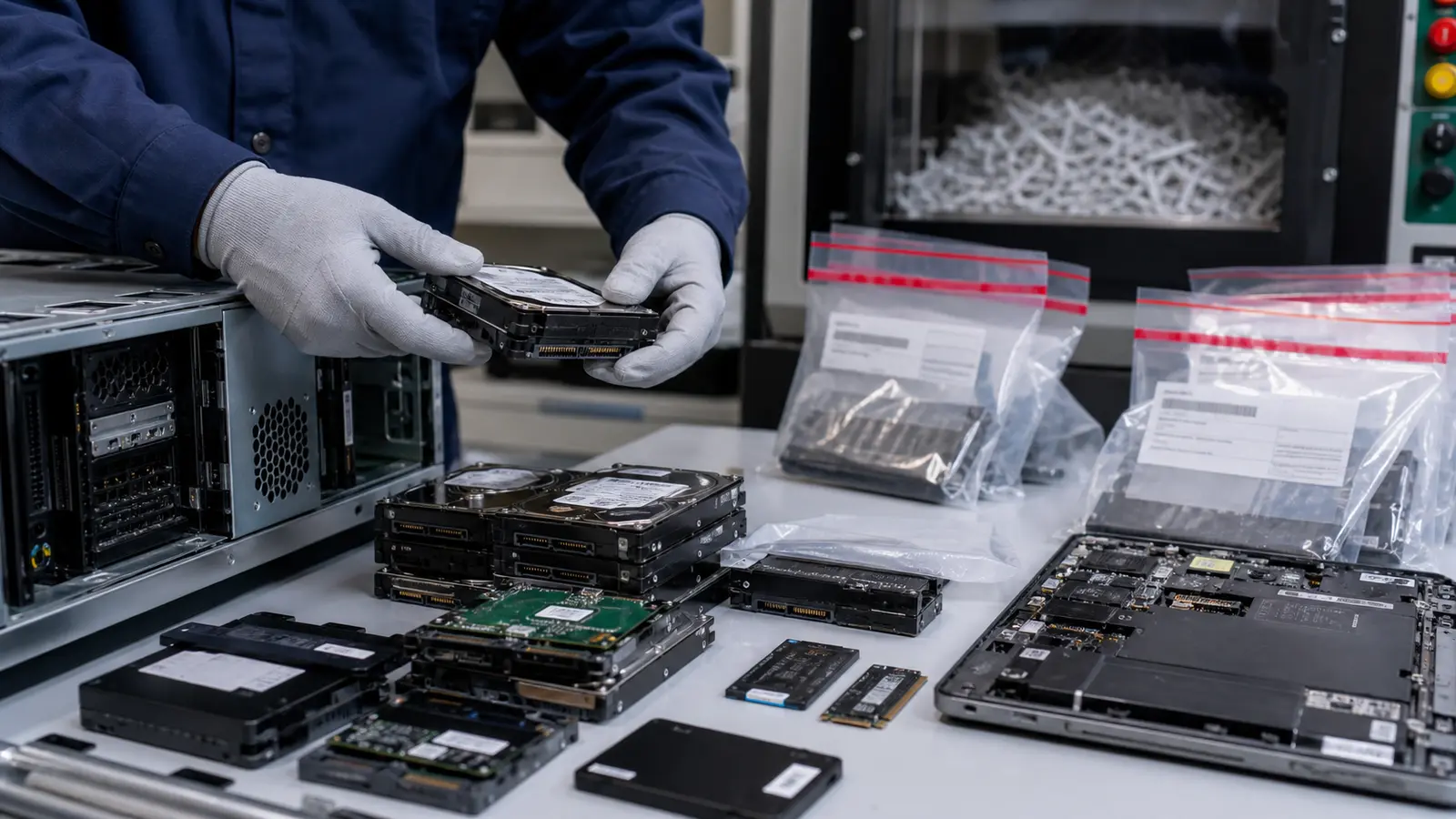 Why Data Destruction Comes Before IT Equipment Recycling