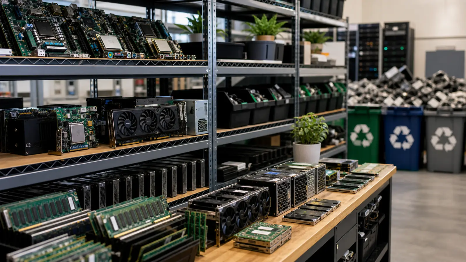 Reuse Before Recycling: The Better Path for Old Computers and Servers