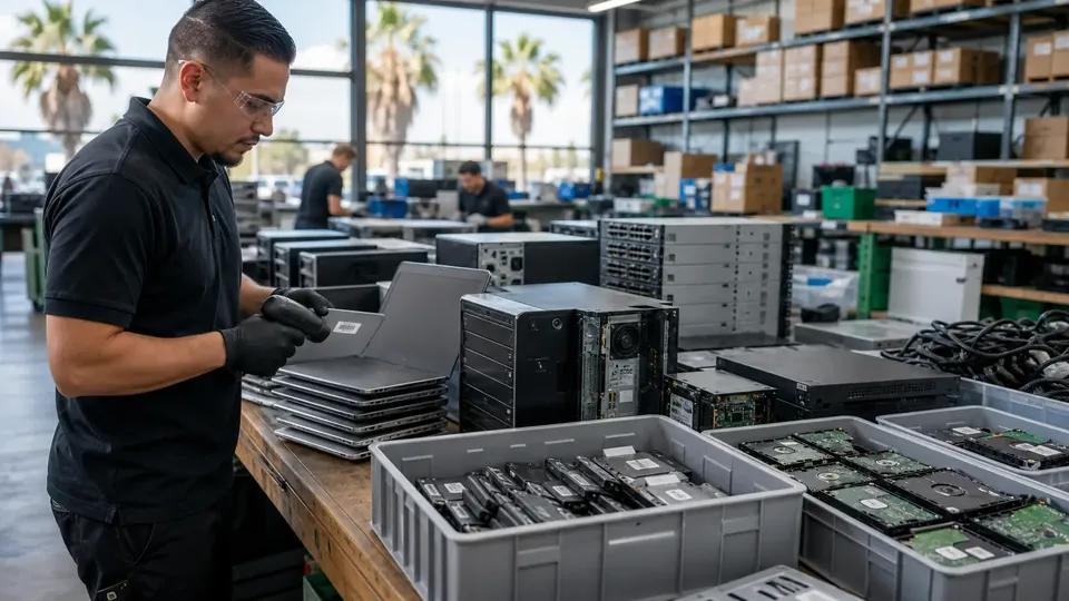IT equipment contribution intake