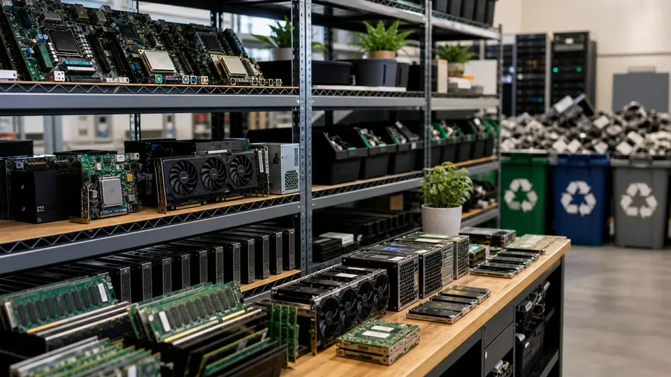 Refurbished hardware placement workflow